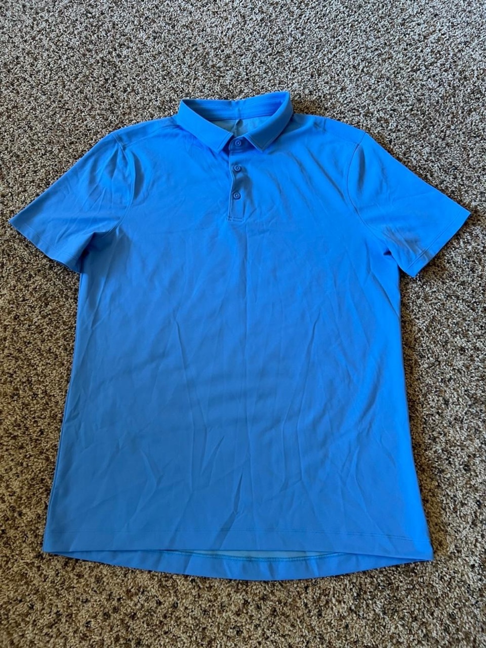 lululemon athletica Men’s Bright Blue Performance Polo
